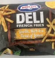 Mängden socker i Deligrench fries