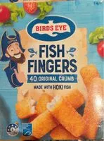 Mängden socker i Fish fingers
