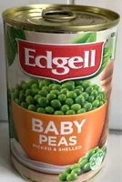 Mängden socker i Baby Peas