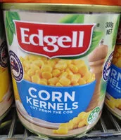 Mängden socker i Edgell corn kernels