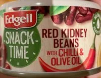 Mängden socker i Red Kidney But With Chilli & Olive Oil