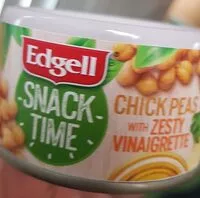 Mängden socker i Chickpeas with zesty vinaigrette