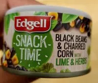 Mängden socker i Snack time black beans & charred corns with lime & herbs