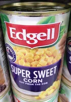 Mängden socker i Edgell Super Sweet Corn