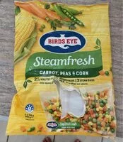 Mängden socker i Steamfresh carrot peas & corn