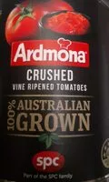 Mängden socker i Ardmona crushed vine ripened tomatoes