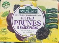 Mängden socker i Pitted prunes