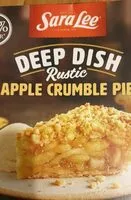 Mängden socker i Deep dish rustic apple pie
