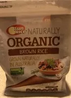Mängden socker i Organic brown rice