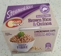 Mängden socker i Sun Rice - Brown Rice & Quinoa