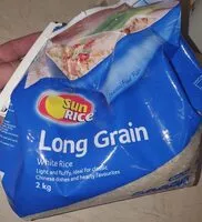 Mängden socker i Long grain white rice