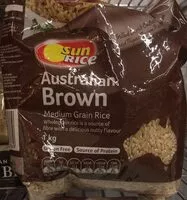 Mängden socker i Medium Grain Brown Rice