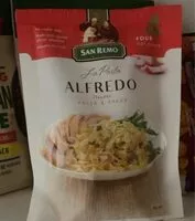 Mängden socker i Alfredo