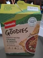 Mängden socker i Goodies grains & seeds crackers