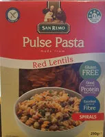 Mängden socker i Pulse Paste made from Red Lentils