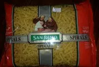 Mängden socker i Pasta Spirals
