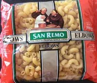 Mängden socker i San remo elbows 500g n.35