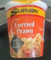 Mängden socker i Noodles with curried prawn flavour