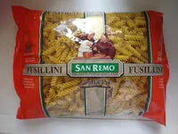 Mängden socker i San remo Fusillini no.55 500g