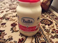 Mängden socker i Thickened Cream