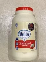 Mängden socker i Thickened Cream