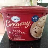 Mängden socker i Creamy classics cookies and cream ice cream