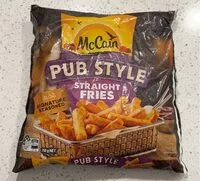Mängden socker i Pub Style Straight Fries