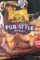Mängden socker i Pub style wedges