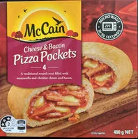 Mängden socker i Cheese and Bacon Pizza Pockets