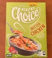 Mängden socker i Healthy choice Butter Chicken