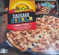 Mängden socker i Sausage Sizzle Pizza