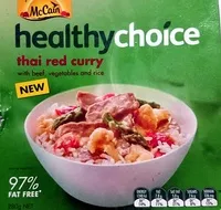 Mängden socker i Healthy Choice Thai Red Curry