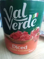 Mängden socker i Diced Tomatos