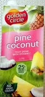 Mängden socker i Golden Circle Pine Coconut - 1L