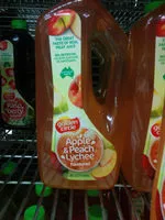 Mängden socker i Apple peach and lychee