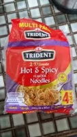 Mängden socker i Hot & Spicy flavour noodles