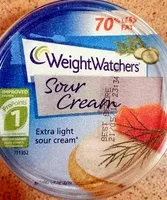 Mängden socker i Sour Cream Extra Light