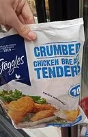 Mängden socker i Crumbed chicken breast tenders