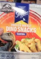 Mängden socker i Chicken Breast Dino Snacks