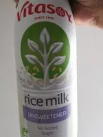 Mängden socker i Rice Milk Unsweetened