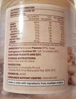 Mängden socker i Peanut Butter Crunchy