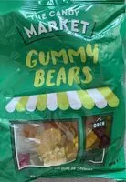 Mängden socker i Gummy bears