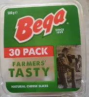 Mängden socker i Bega Tasty cheese slices 30 pack