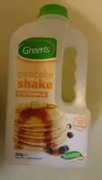 Mängden socker i Greens buttermilk pancake shake