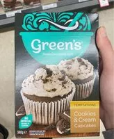 Mängden socker i Cookies and Cream Cupcakes