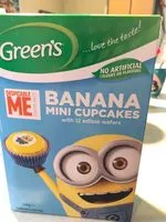 Mängden socker i Banana mini cupcakes