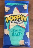 Mängden socker i Poppin Microwave Popcorn Sea Salt