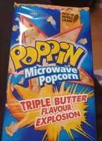 Mängden socker i poppin microwave popcorn