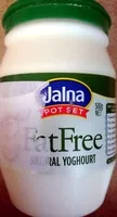 Mängden socker i Pot Set Fat Free Natural Yoghourt
