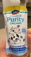 Mängden socker i Pouch of purity organic